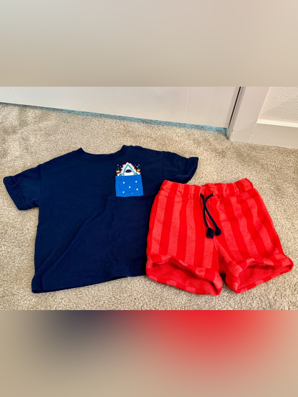 Cat & Jack Toddler Boys Shirt & Shorts Set